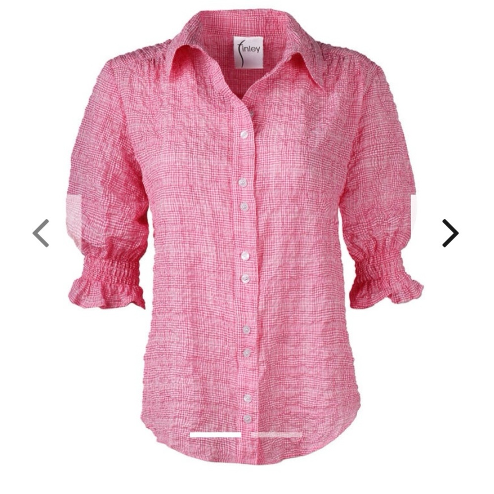 Beautiful Finley Rose Textured Blouse size XS